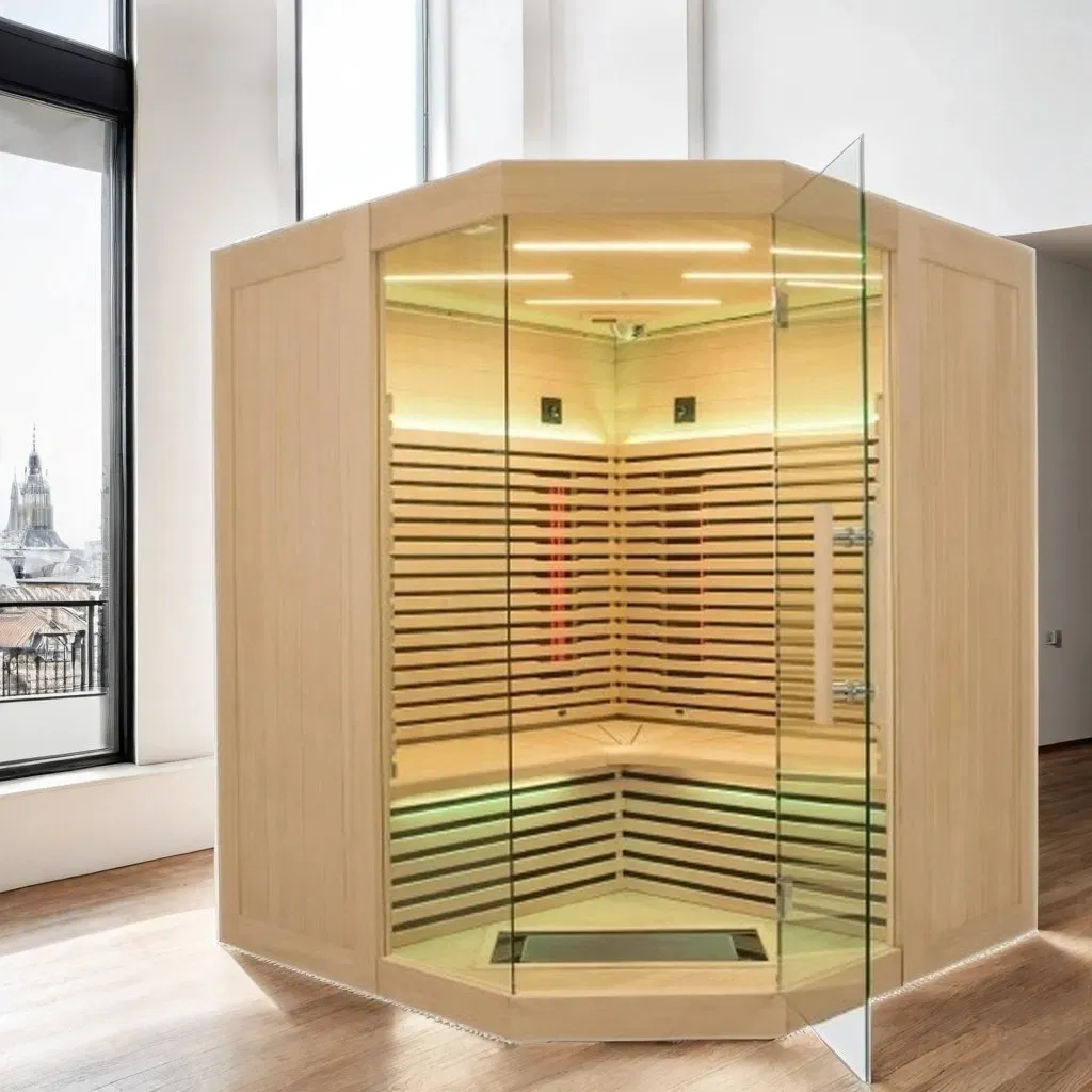 Sauna cu infraroșu pentru 3-4 persoane pentru casă