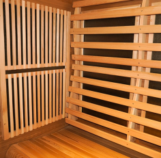 1-2 persoane Structură semi-sticlă semi-lemn tip vertical