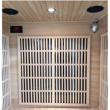 Sauna de acasă cu infraroșu cu spectru complet (capacitate pentru 2 persoane)