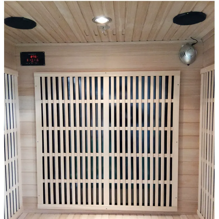 Sauna de acasă cu infraroșu cu spectru complet (capacitate pentru 2 persoane)