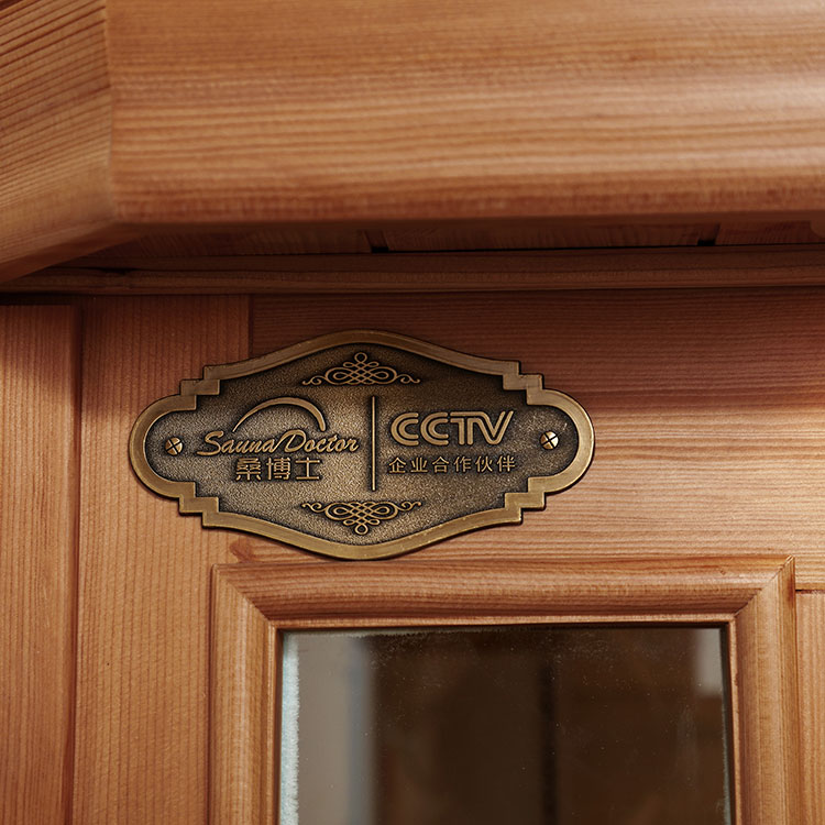 Incalzitor din fibra de carbon Red Cedar Sauna cu infrarosu pentru 2-3 persoane